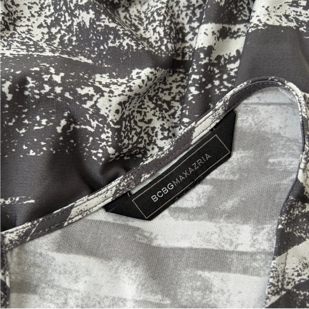 BCBMAXAZRIA Agate Combo Grey Stretchy Alba Dress - Picture 6 of 8